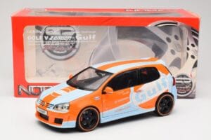 Volkswagen Golf Mk5 Zender Gulf Norev 1:18 188454 Fém – 8. kép a 8-ből