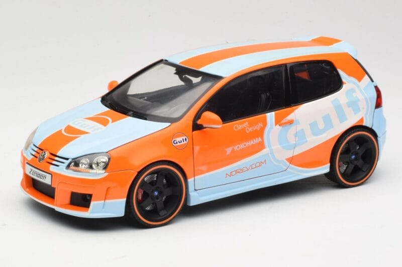 Volkswagen Golf Mk5 Zender Gulf Norev 1:18 188454 Fém