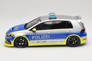 Volkswagen Golf Mk7 R Oettinger Rendőrség Szürke Otto 1:18 OT1117 Gyanta – 3. kép a 6-ből