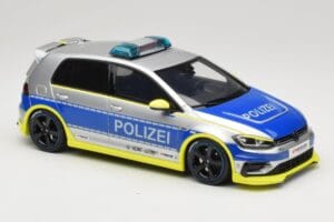 Volkswagen Golf Mk7 R Oettinger Rendőrség Szürke Otto 1:18 OT1117 Gyanta – 4. kép a 6-ből