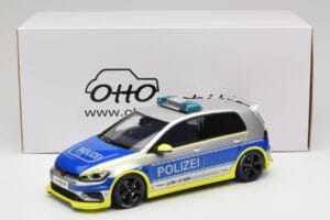 Volkswagen Golf Mk7 R Oettinger Rendőrség Szürke Otto 1:18 OT1117 Gyanta – 6. kép a 6-ből