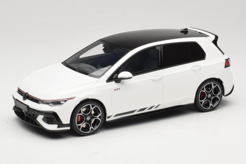 Volkswagen Golf Mk8 GTI Clubsport Pure White Otto 1:18 OT1221 Gyanta