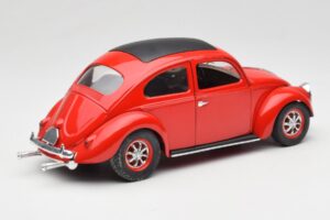 Volkswagen Bogár Piros Solido 1:18 8306 Fém – 3. kép a 8-ből