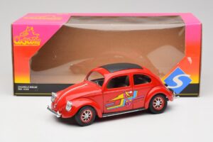 Volkswagen Bogár Piros Solido 1:18 8306 Fém – 8. kép a 8-ből