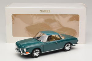 Volkswagen Karmann Ghia 1500 Zöld Norev 1:18 188648 Fém – 2. kép a 8-ből
