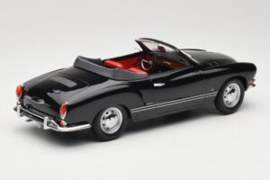 Volkswagen Karmann Ghia Kabrió Fekete Minichamps 1:18 155054031 Fém – 2. kép a 6-ből