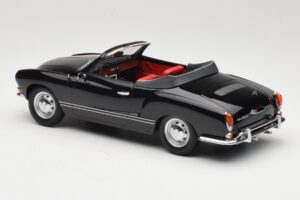 Volkswagen Karmann Ghia Kabrió Fekete Minichamps 1:18 155054031 Fém – 5. kép a 6-ből