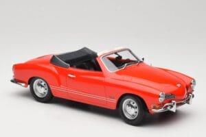 Volkswagen Karmann Ghia Kabrió Piros Minichamps 1:18 155054030 Fém – 4. kép a 6-ből