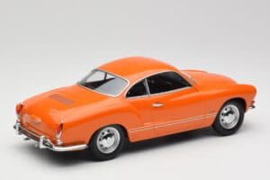 Volkswagen Karmann Ghia Narancssárga Minichamps 1:18 155054020 Fém – 2. kép a 6-ből