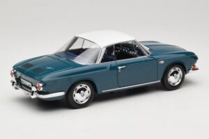 Volkswagen Karmann Ghia Type 34 1500 Sea Blue Norev 1:18 188646 Fém – 3. kép a 8-ből