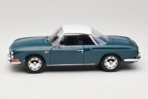 Volkswagen Karmann Ghia Type 34 1500 Sea Blue Norev 1:18 188646 Fém – 4. kép a 8-ből