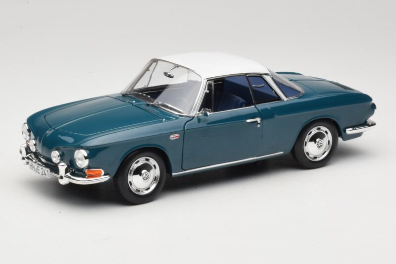 Volkswagen Karmann Ghia Type 34 1500 Sea Blue Norev 1:18 188646 Fém