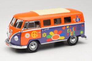 Volkswagen Microbus T1 Flower Power Road Signature 1:18 92329 Fém