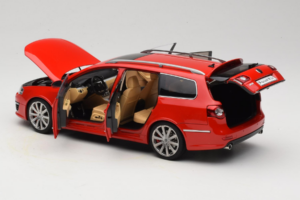 Volkswagen Passat B6 R36 Variant Piros NZG 1:18 KF044-5 Fém – 5. kép a 8-ből
