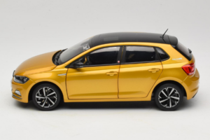 Volkswagen Polo Plus Sárga OEM 1:18 ZVY000009GEL Fém – 4. kép a 8-ből