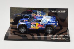 Volkswagen Race Touareg #103 B. Saby / R. Perin Winner Rally Por Las Pampas 2005 Minichamps 1:43 436055303 Fém