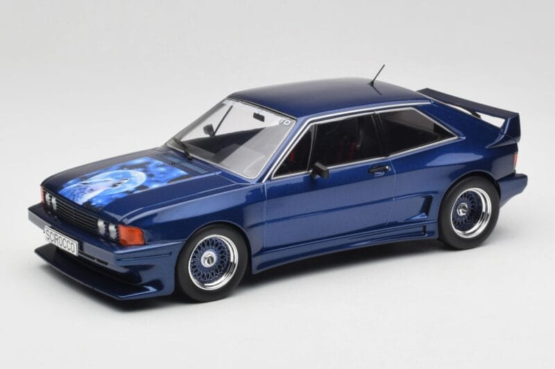Volkswagen Rieger Scirocco Mk1 GTO Kék MCG 1:18 MCG18448 Fém