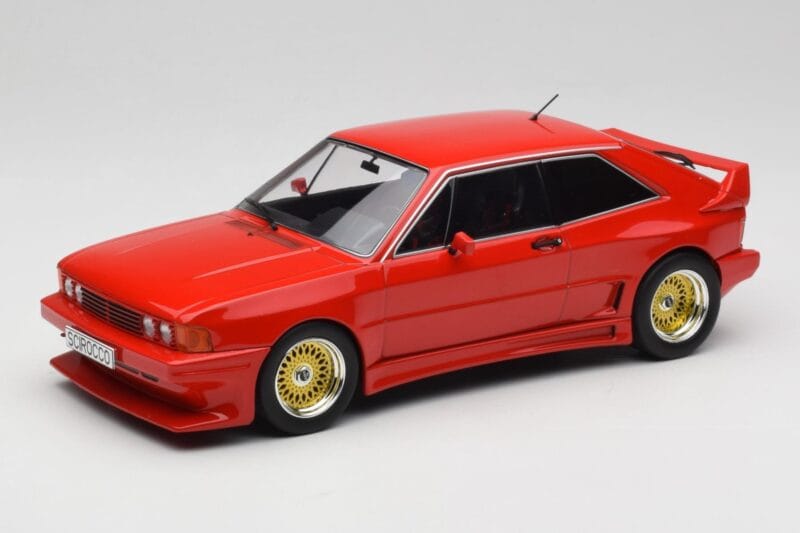 Volkswagen Rieger Scirocco Mk1 GTO Piros MCG 1:18 MCG18446 Fém