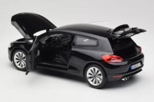 Volkswagen Scirocco Mk3 Fekete Norev 1:18 188471 Fém – 5. kép a 8-ből