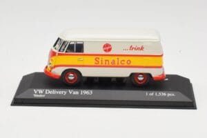 Volkswagen T1 Delivery Van Sinalco Minichamps 1:43 Volkswagen T1 Delivery Van Sinalco Minichamps 1:43 430052204 Fém