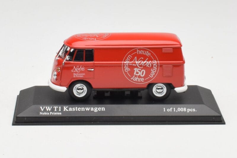 Volkswagen T1 Panel Van Nobis Printen Minichamps 1:43 430052212 Fém