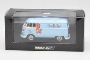 Volkswagen T1 Panel Van Resch & Frisch Minichamps 1:43 430052216 Fém – 4. kép a 4-ből