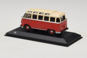 Volkswagen T1 Piros Bézs Minichamps 1:43 231099300Y3D Fém – 3. kép a 4-ből
