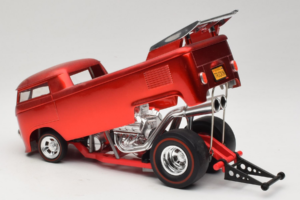 Volkswagen T1 Truck Piros Hot Wheels 1:18 J2895 Fém – 5. kép a 8-ből