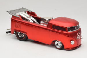 Volkswagen T1 Truck Piros Hot Wheels 1:18 J2895 Fém – 6. kép a 8-ből