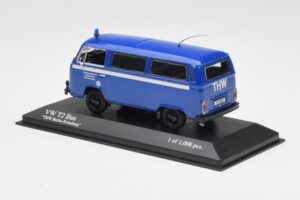 Volkswagen T2 Bus THW Minichamps 1:43 400053094 Fém – 3. kép a 4-ből