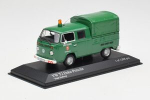 Volkswagen T2b Double Cab Flatbed Stadt Solberg Minichamps 1:43 400053261 Fém – 2. kép a 4-ből