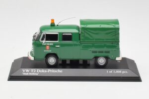 Volkswagen T2b Double Cab Flatbed Stadt Solberg Minichamps 1:43 400053261 Fém