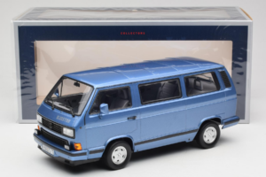 Volkswagen T3 Bluestar Blue Metallic Norev 1:18 188540 Fém – 6. kép a 6-ből