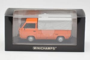 Volkswagen T3 Platós Narancssárga Minichamps 1:43 400055200 Fém – 4. kép a 4-ből