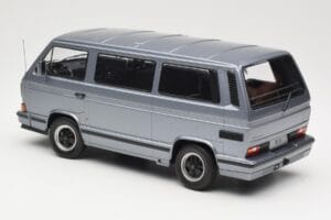 Volkswagen T3 Porsche B32 Minibus Kék KK-Scale 1:18 KKDC180221 Fém – 5. kép a 6-ből