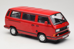 Volkswagen T3 Redstar Piros Norev 1:18 188542 Fém – 4. kép a 6-ből