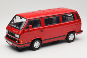 Volkswagen T3 Redstar Piros Norev 1:18 188542 Fém