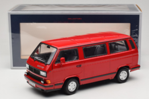 Volkswagen T3 Redstar Piros Norev 1:18 188542 Fém – 6. kép a 6-ből