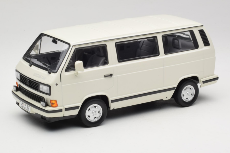 Volkswagen T3 Whitestar Fehér Norev 1:18 188541 Fém