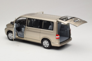 Volkswagen T5 Multivan Beige Metallic Norev 1:18 188602 Fém – 7. kép a 8-ből