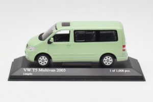 Volkswagen T5 Multivan California Limetkasárga Minichamps 1:43 400052201 Fém