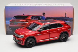 Volkswagen Terramont Piros OEM 1:18 ZVB000002A Fém – 8. kép a 8-ből