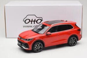Volkswagen Tiguan eTSI R-Line Persimmon Red Metallic Otto 1:18 OT489 Gyanta – 6. kép a 6-ből