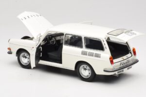 Volkswagen Type 3 1600 L Variant Rendőrség Minichamps 1:18 100051091 Fém – 5. kép a 8-ből