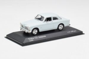 Volvo 121 Amazon Élénk Kék Minichamps 1:43 430171007 Fém – 2. kép a 4-ből