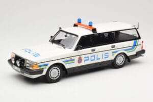 Volvo 240 GL Kombi Polis Sweden Minichamps 1:18 155171480 Fém