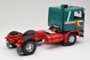 Volvo F1220 Zöld Piros Road Kings 1:18 RK180032 Fém – 3. kép a 8-ből