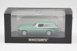 Volvo P1800 ES Brit Verseny Zöld Minichamps 1:43 430171671 Fém – 4. kép a 4-ből