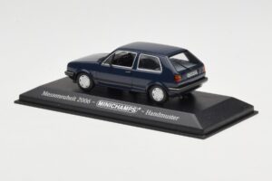 Volkswagen Golf Mk2 Kék Vásári Minta Minichamps 1:43 GOLFHANDMUSTER Fém – 3. kép a 4-ből
