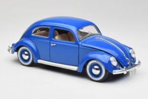 Volkswagen Beetle Kék Bburago 1:18 23124646 Fém – 6. kép a 8-ből